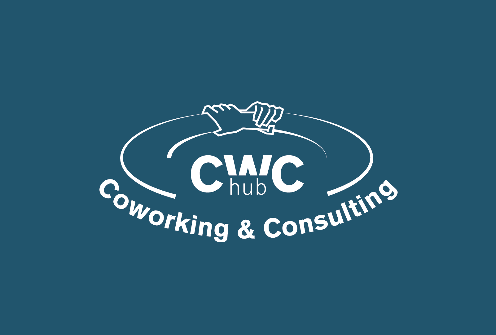 Création de l'identité visuelle pour CWC Hub Coworking & Consulting à Marrakech
